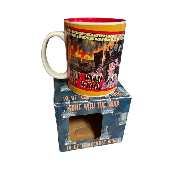 Gone With The Wind Original 1939 Premier Ceramic Mug 18 Oz 2003 Collectible NIB - Picture 5 of 16